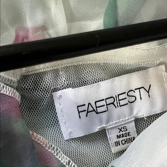 Floral Ruffle Elegate Dress - Picture 5 of 5